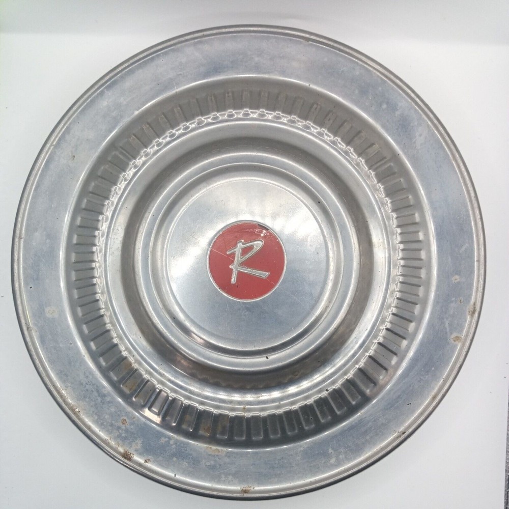 1958 AMC Rambler original Dog Dish Hubcaps  set of 4